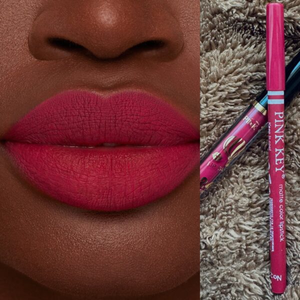 Pink Key Matte color lipstick